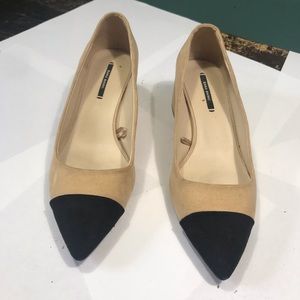 Zara Basic color block shoes
